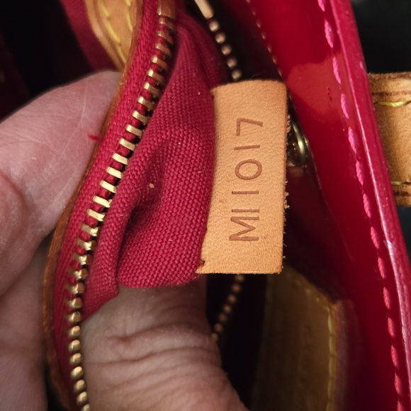 Louis Vuitton Cherry Red Mini Bag With Leather Straps - Picture 9 of 9